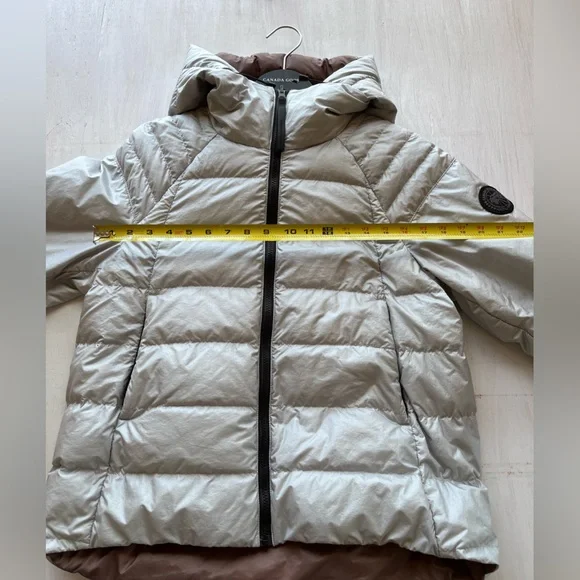 CANADA GOOSE  Mackay Reversible Down Jacket- Silverbirch Sephia - Picture 14 of 15